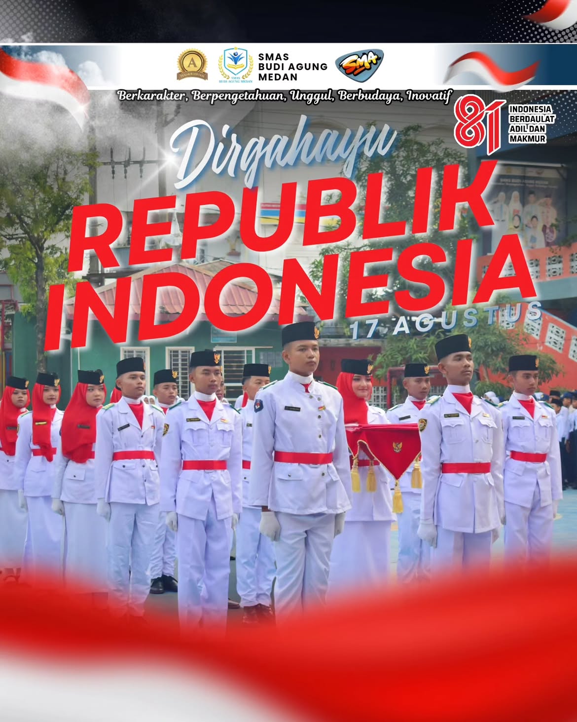 Dirgahayu Republik Indonesia ke-81!